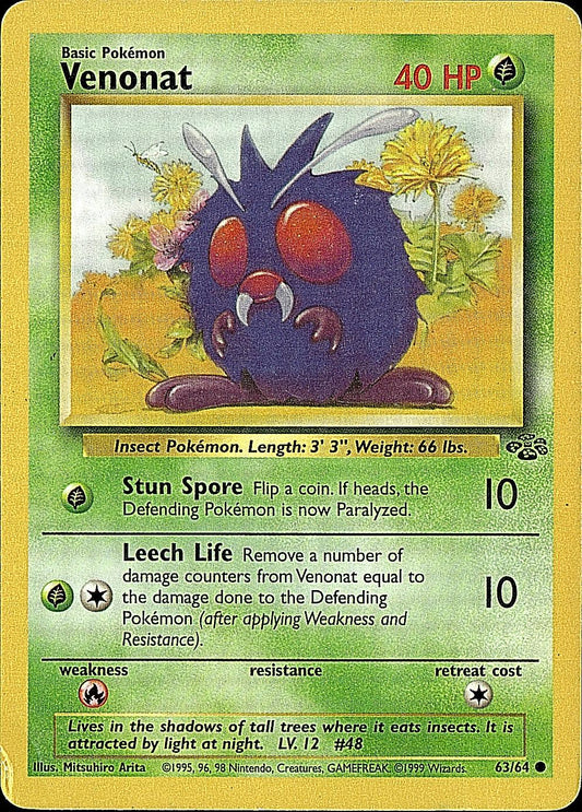 Jungle #63/64 Venonat