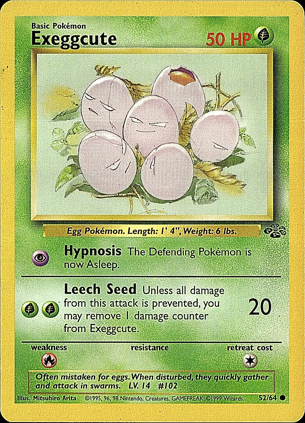 Jungle #52/64 Exeggcute