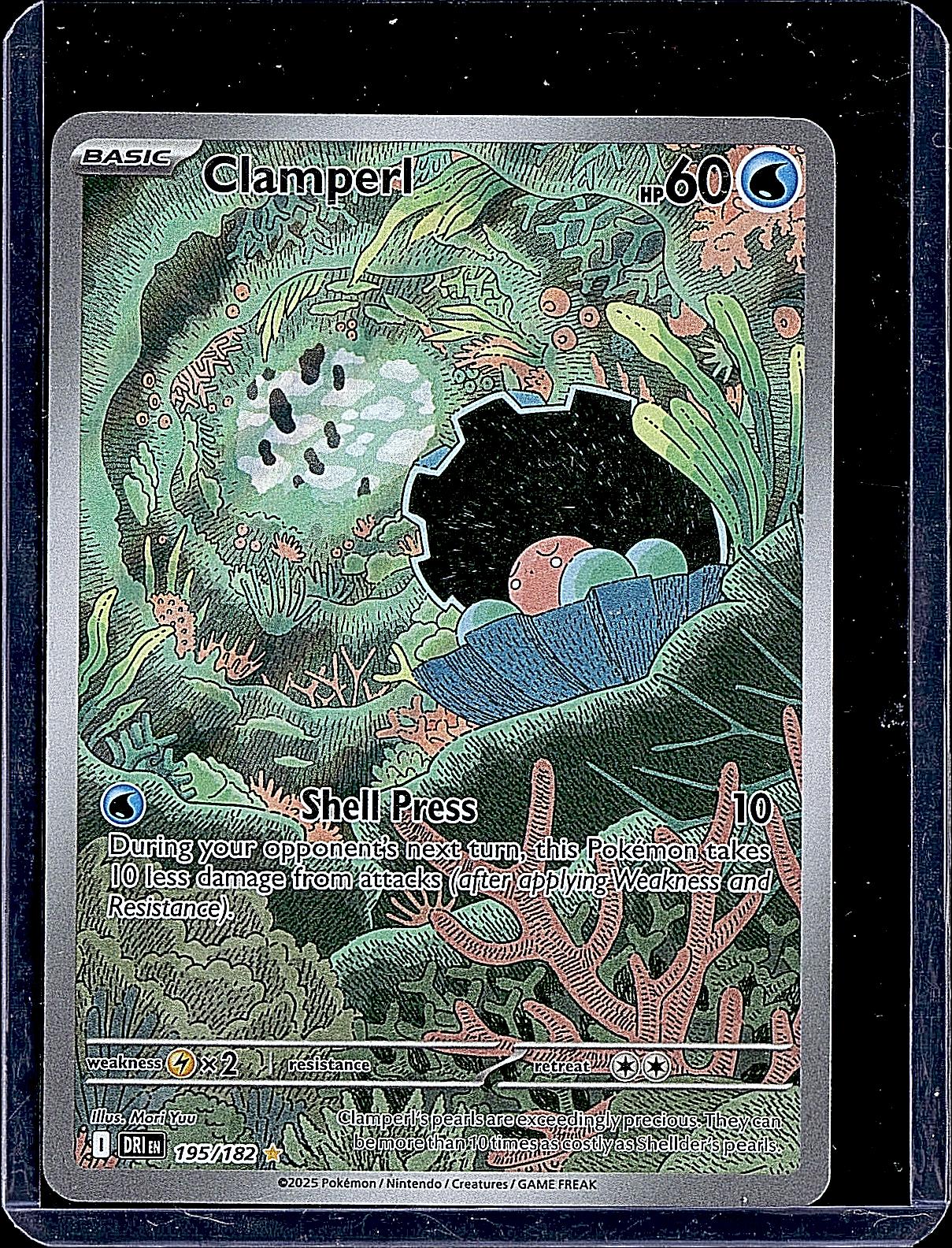 SV10: Destined Rivals #195/182 Clamperl