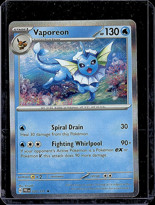 SV: Prismatic Evolutions #022/131 Vaporeon
