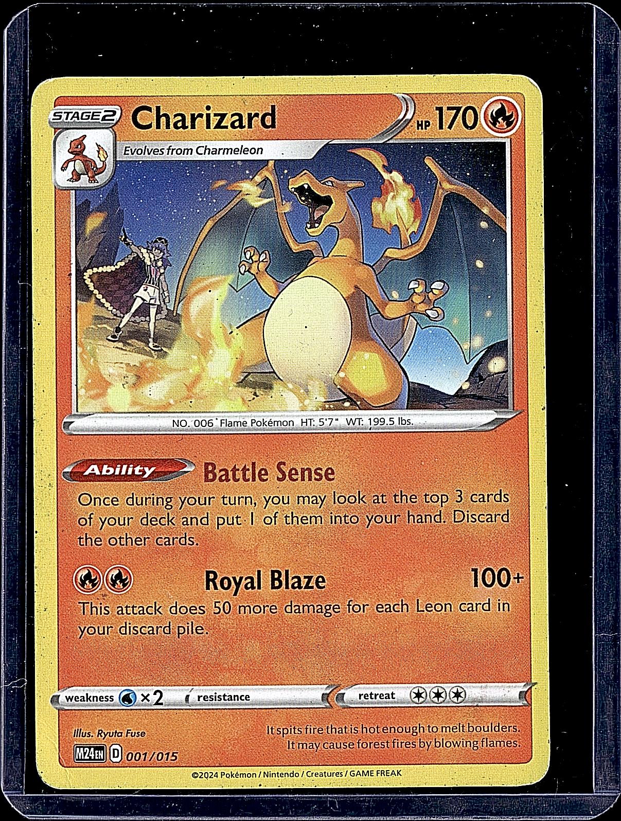 McDonald's Promos 2024 #001/015 Charizard