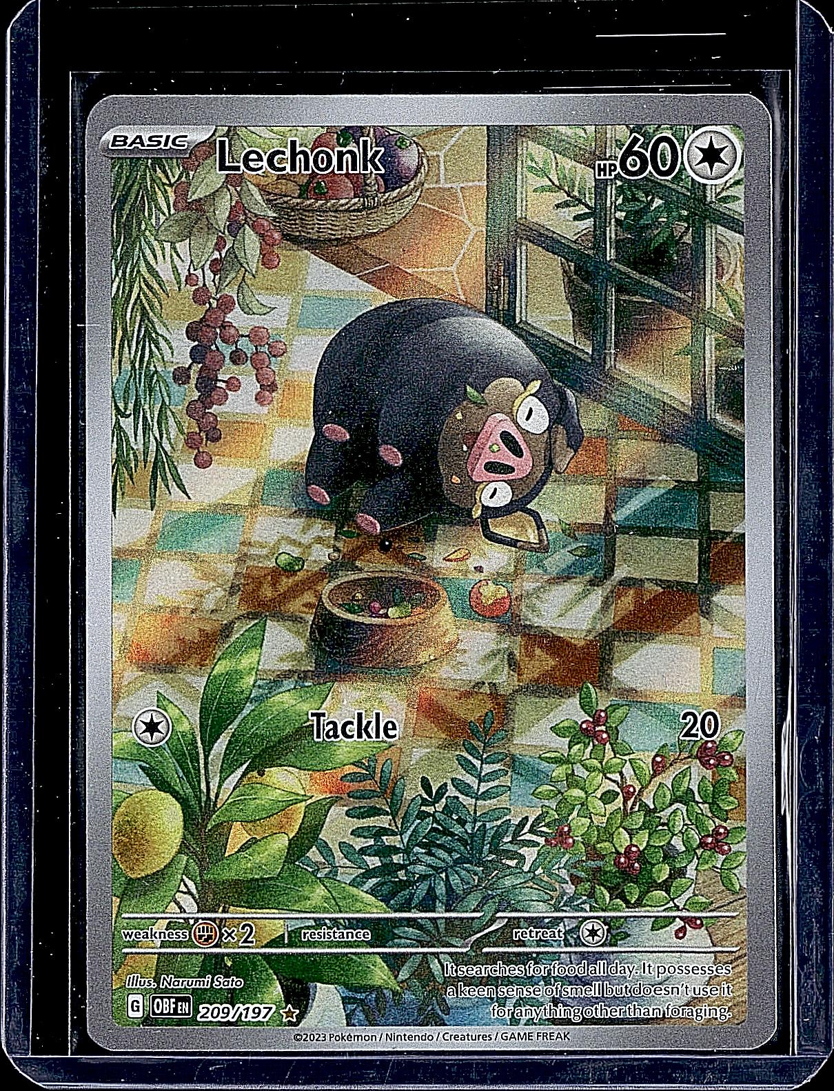 SV03: Obsidian Flames #209/197 Lechonk