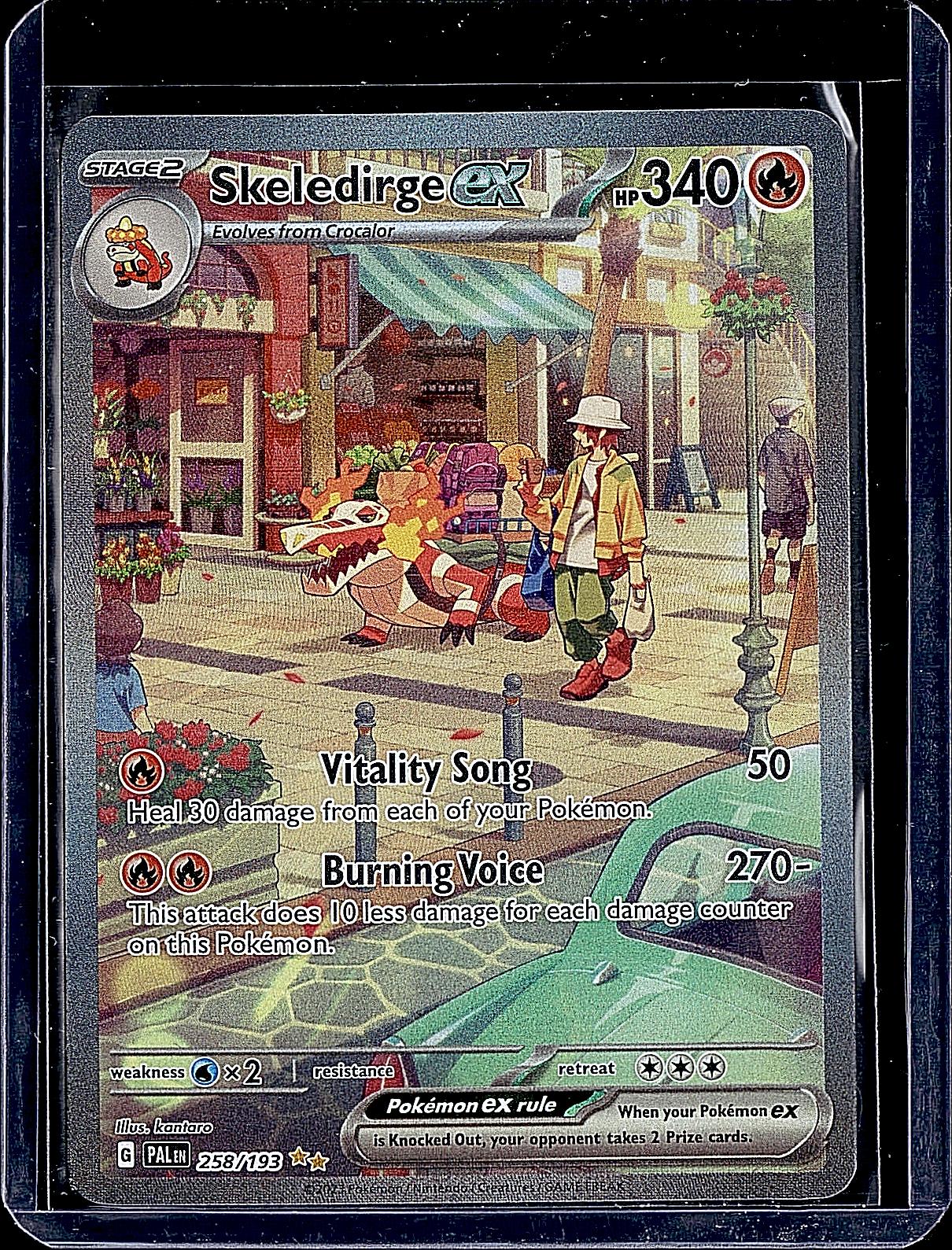 SV02: Paldea Evolved #258/193 Skeledirge ex