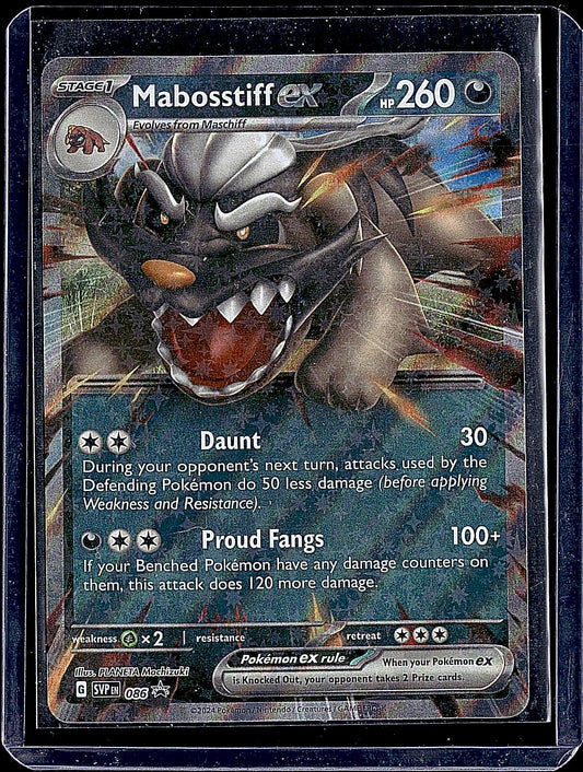 SV: Scarlet & Violet Promo Cards #086 Mabosstiff ex