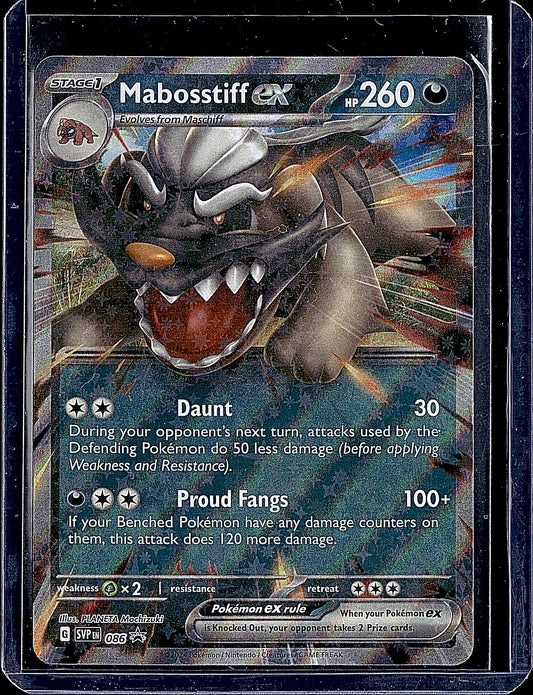 SV: Scarlet & Violet Promo Cards #086 Mabosstiff ex