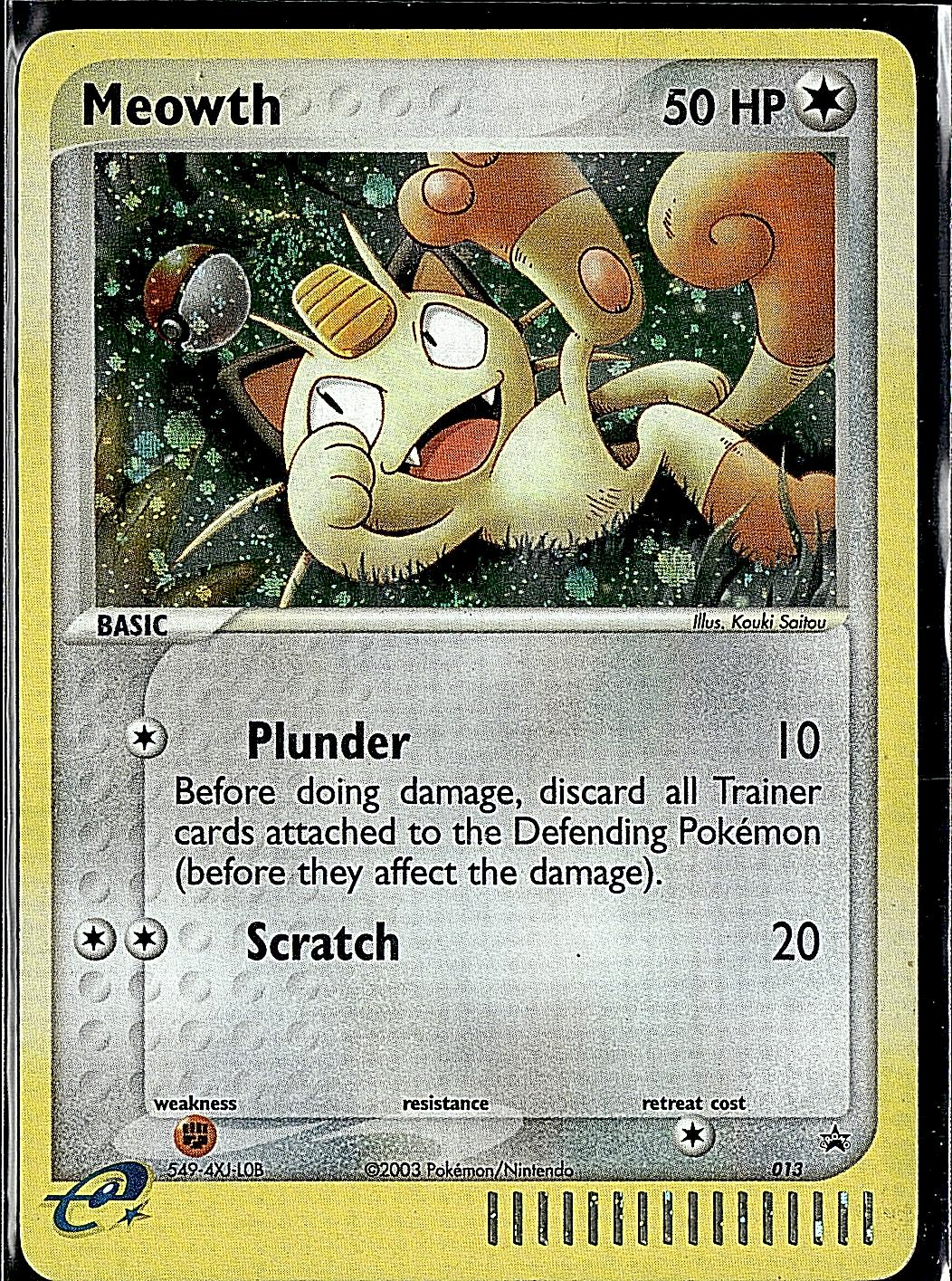 Nintendo Promos #013 Meowth