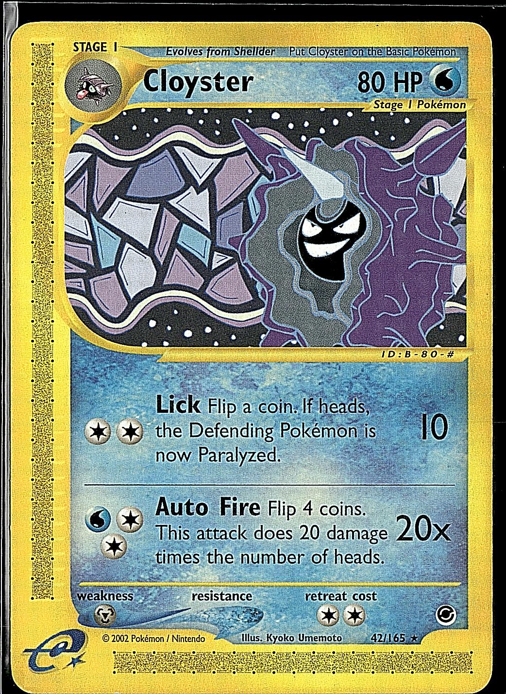 Expedition #042/165 Cloyster (42)