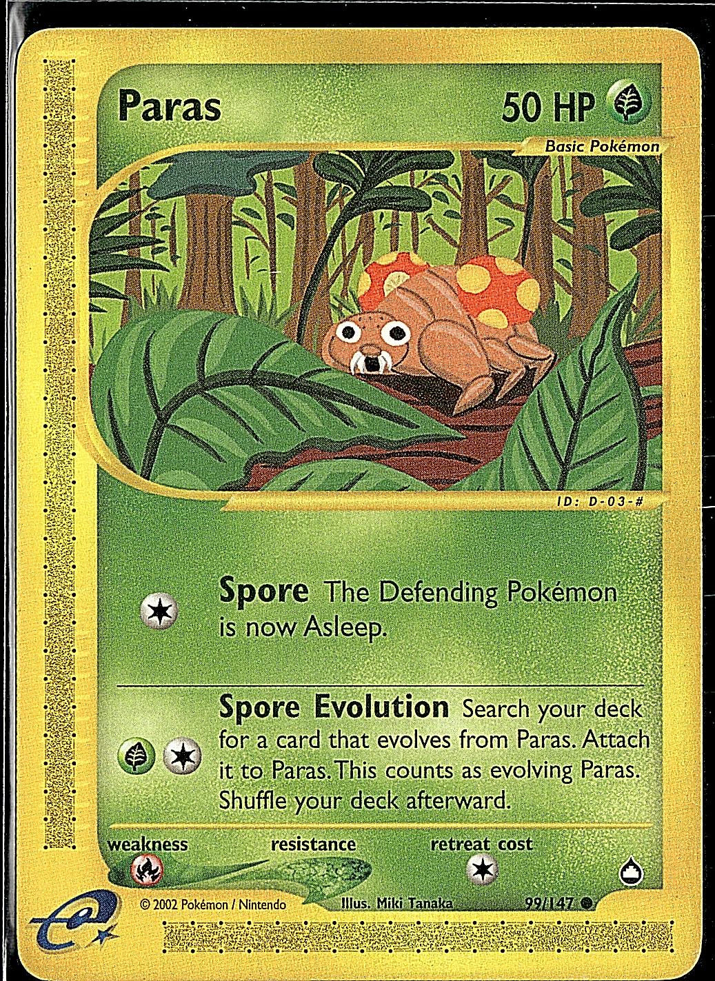 Aquapolis #099/147 Paras
