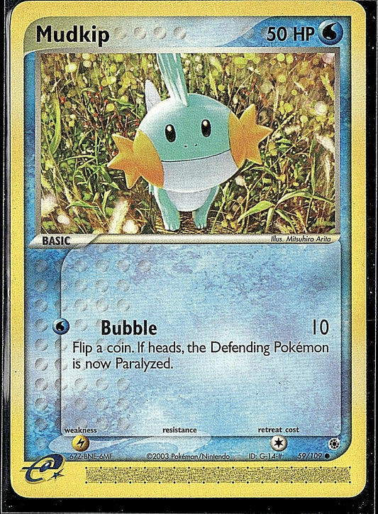 Ruby and Sapphire #59/109 Mudkip