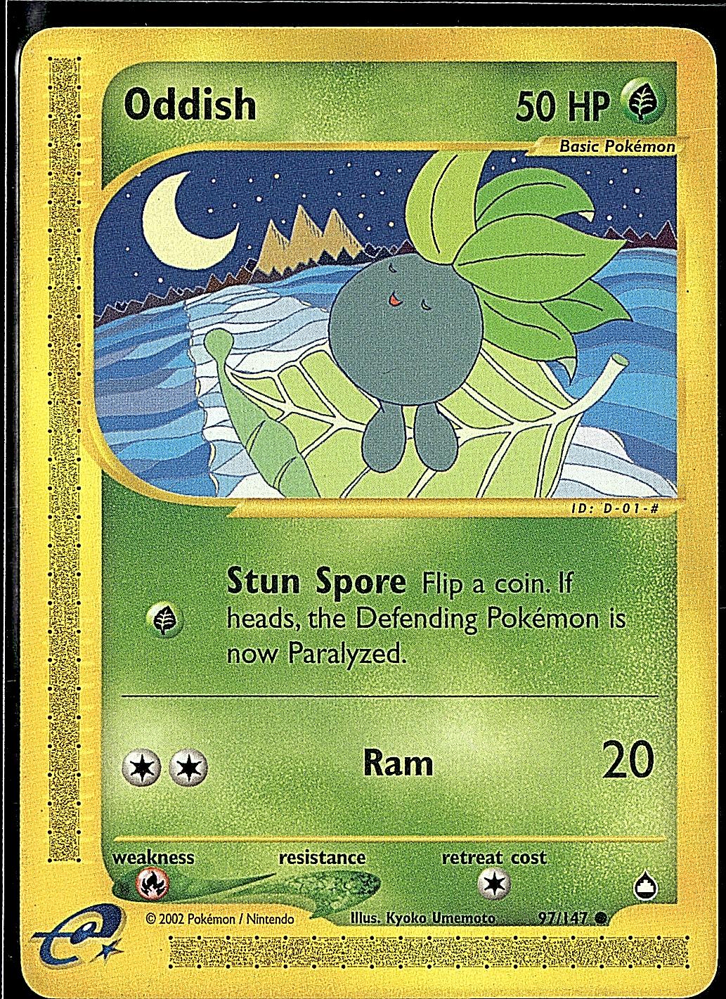Aquapolis #097/147 Oddish