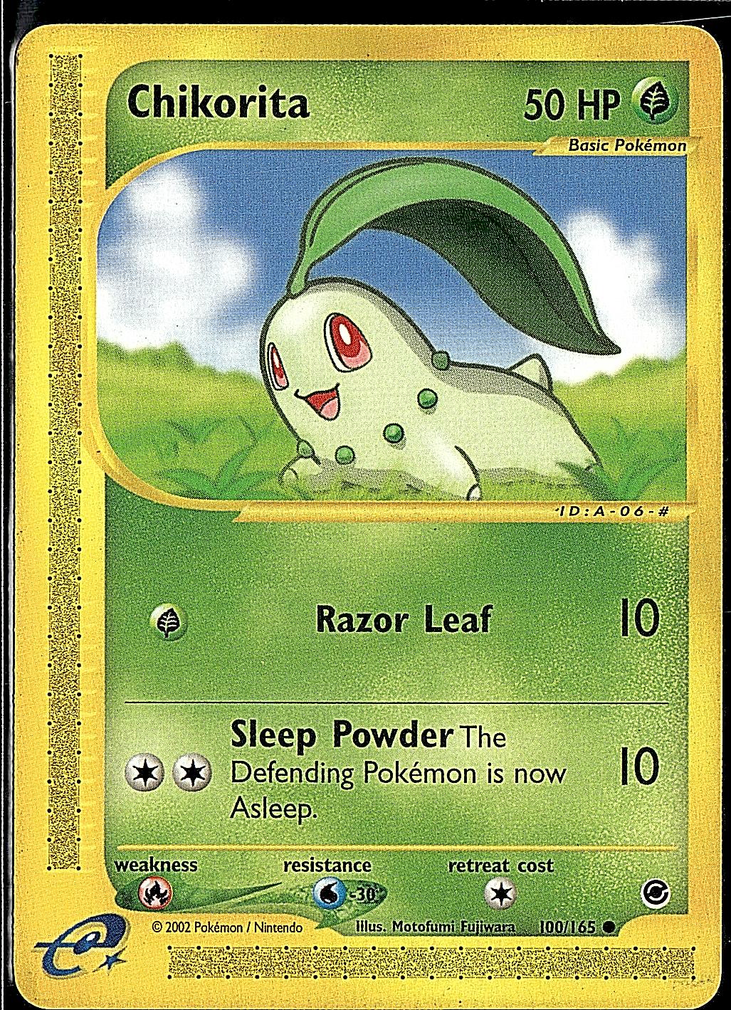 Expedition #100/165 Chikorita (100)