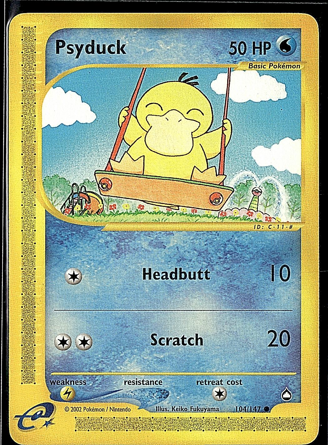 Aquapolis #104/147 Psyduck