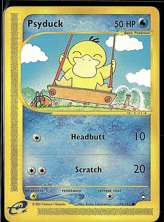 Aquapolis #104/147 Psyduck