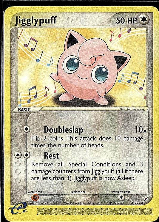 Team Magma vs Team Aqua #41/95 Jigglypuff