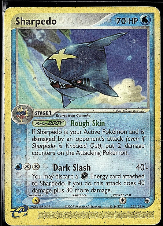 Ruby and Sapphire #22/109 Sharpedo