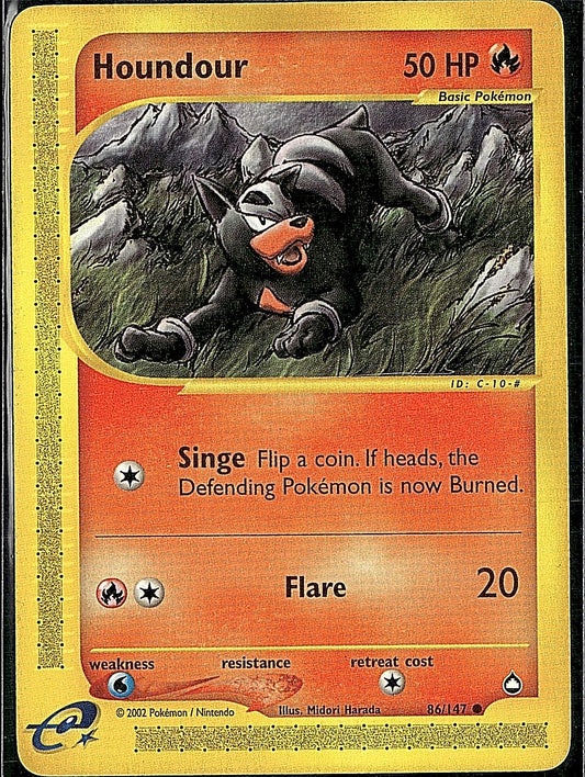 Aquapolis #086/147 Houndour (86)