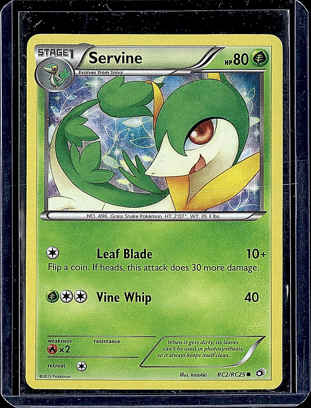Legendary Treasures: Radiant Collection #RC2/RC25 Servine