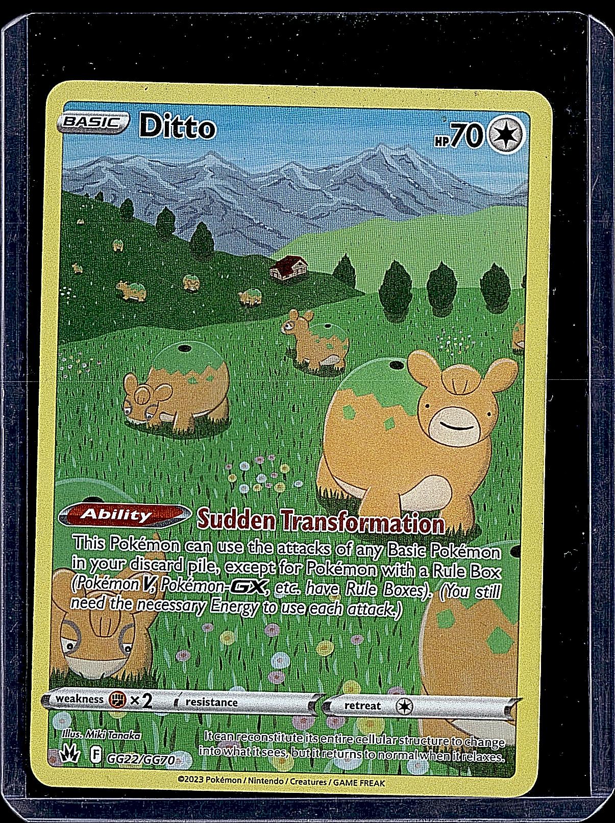 SWSH: Crown Zenith: Galarian Gallery #GG22/GG70 Ditto
