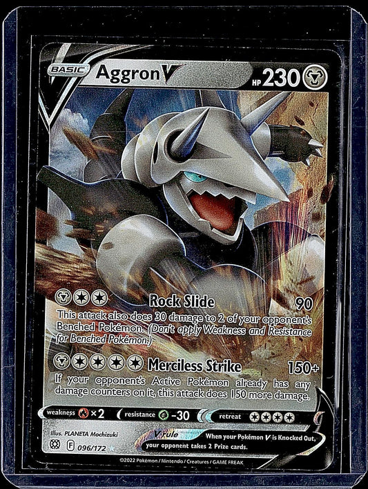 SWSH09: Brilliant Stars #096/172 Aggron V