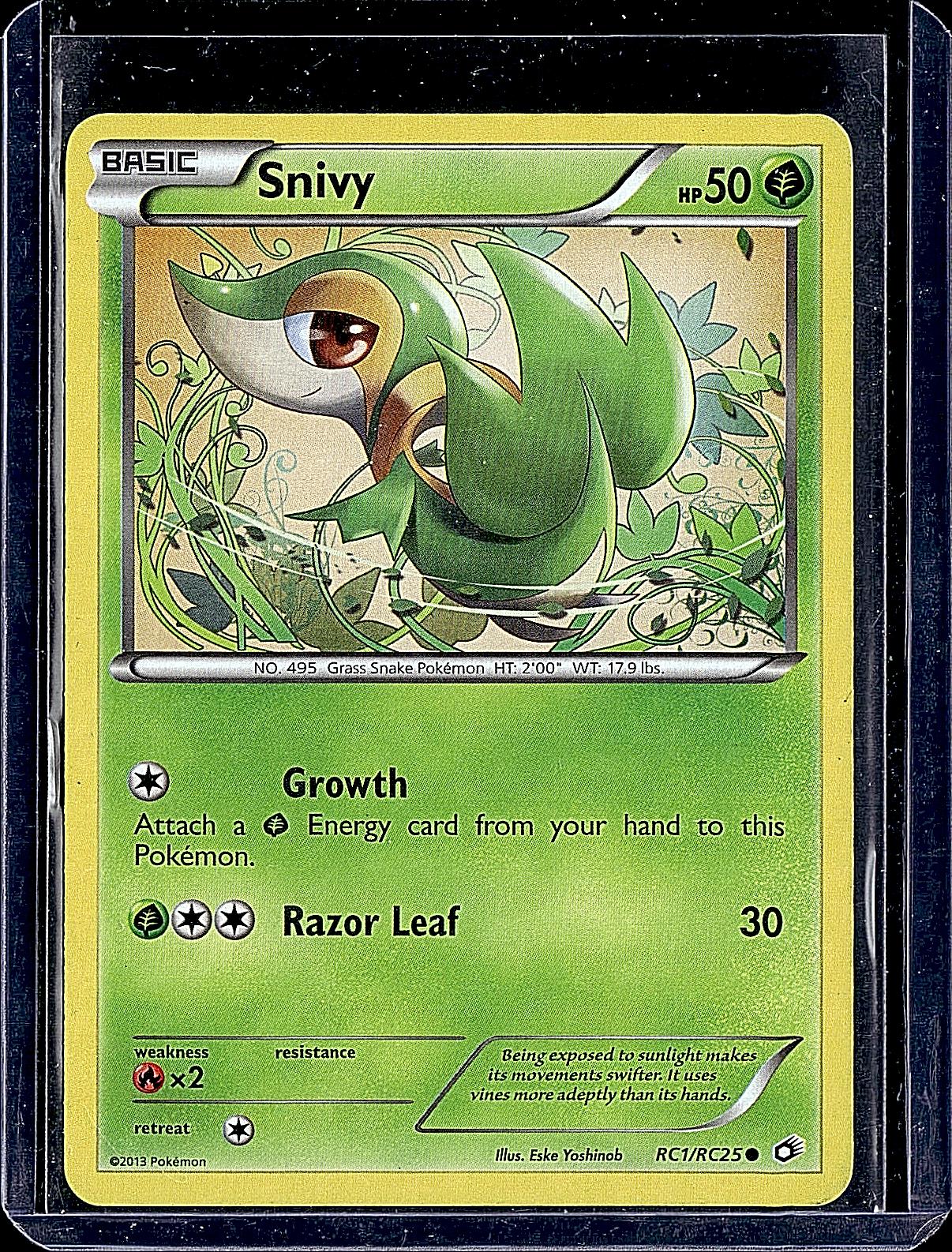 Legendary Treasures: Radiant Collection #RC1/RC25 Snivy