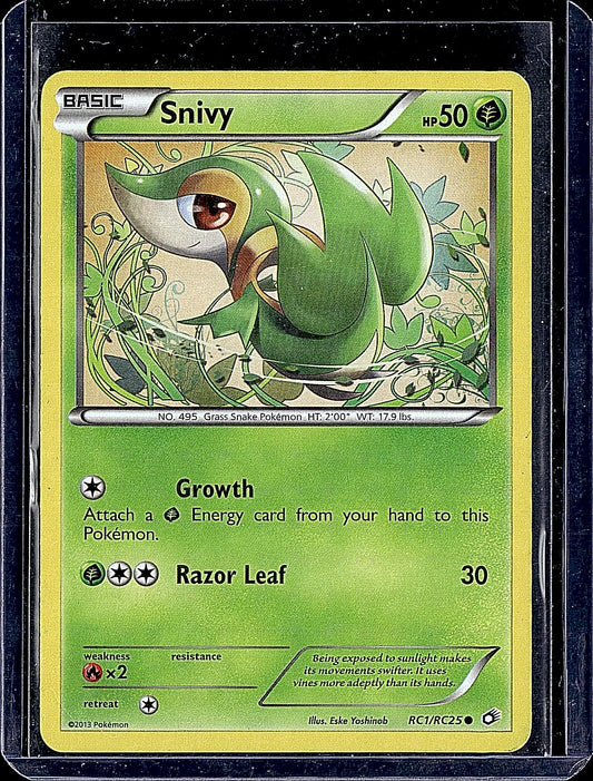 Legendary Treasures: Radiant Collection #RC1/RC25 Snivy