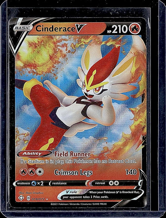 Shining Fates #018/072 Cinderace V