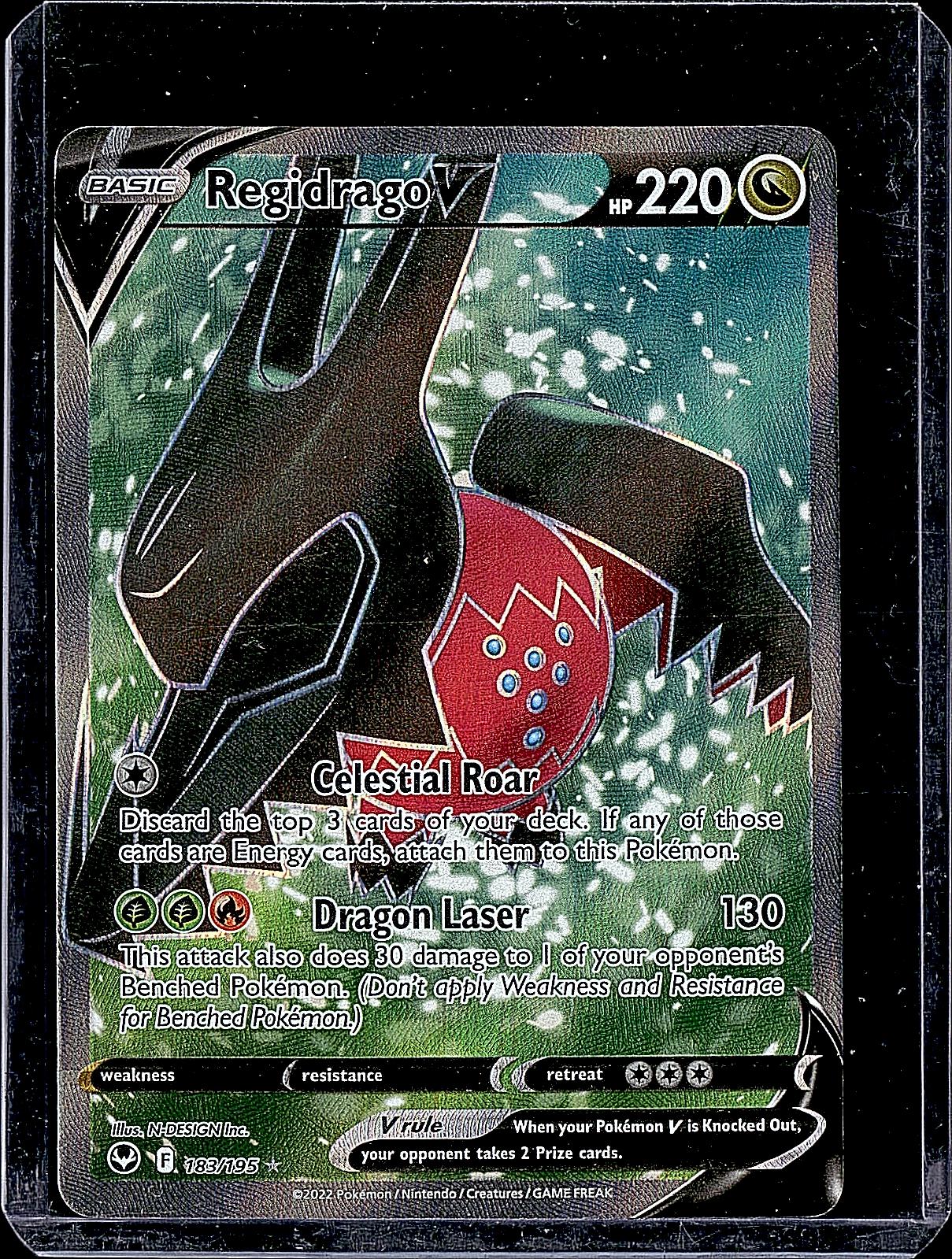 SWSH12: Silver Tempest #183/195 Regidrago V (Full Art)