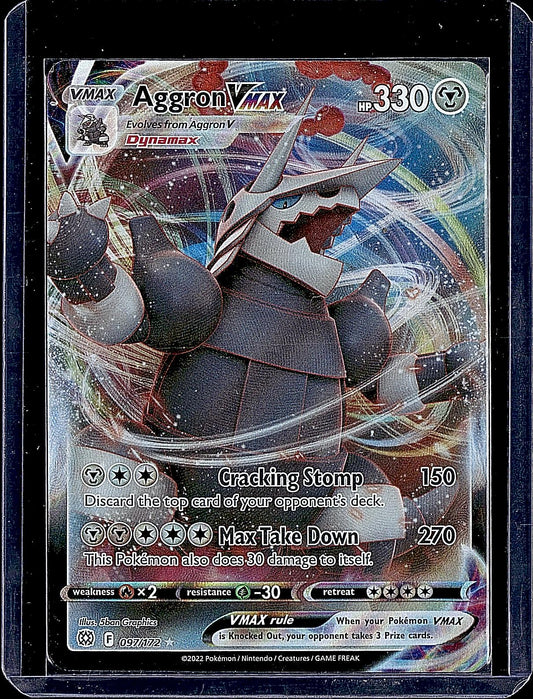SWSH09: Brilliant Stars #097/172 Aggron VMAX