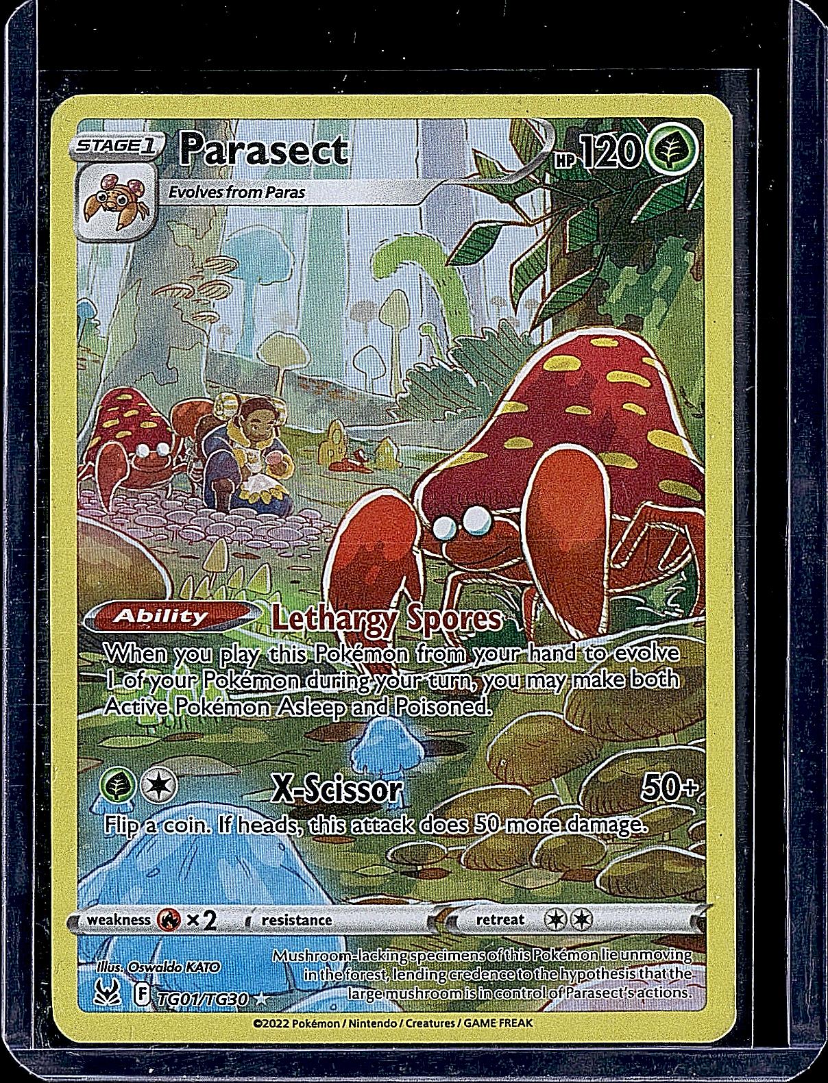 SWSH11: Lost Origin Trainer Gallery #TG01/TG30 Parasect