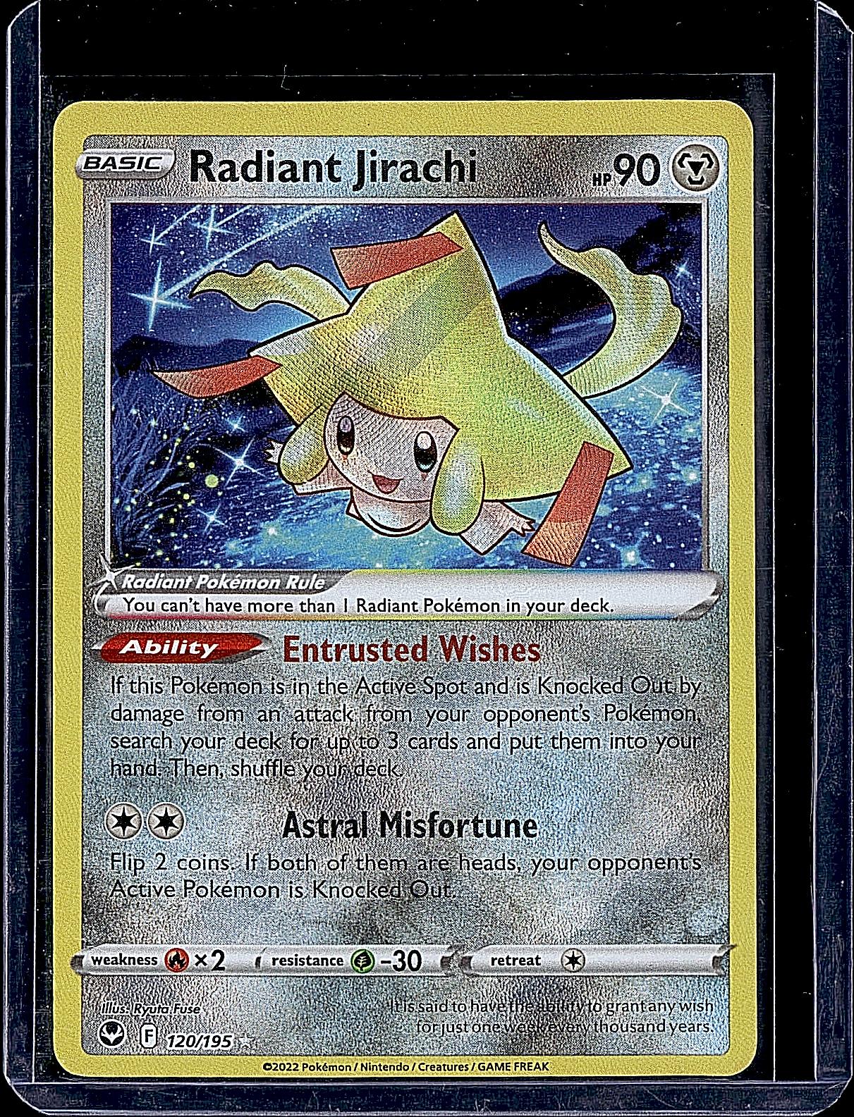 SWSH12: Silver Tempest #120/195 Radiant Jirachi