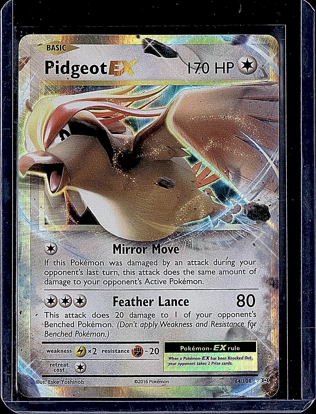 XY - Evolutions #64/108 Pidgeot EX