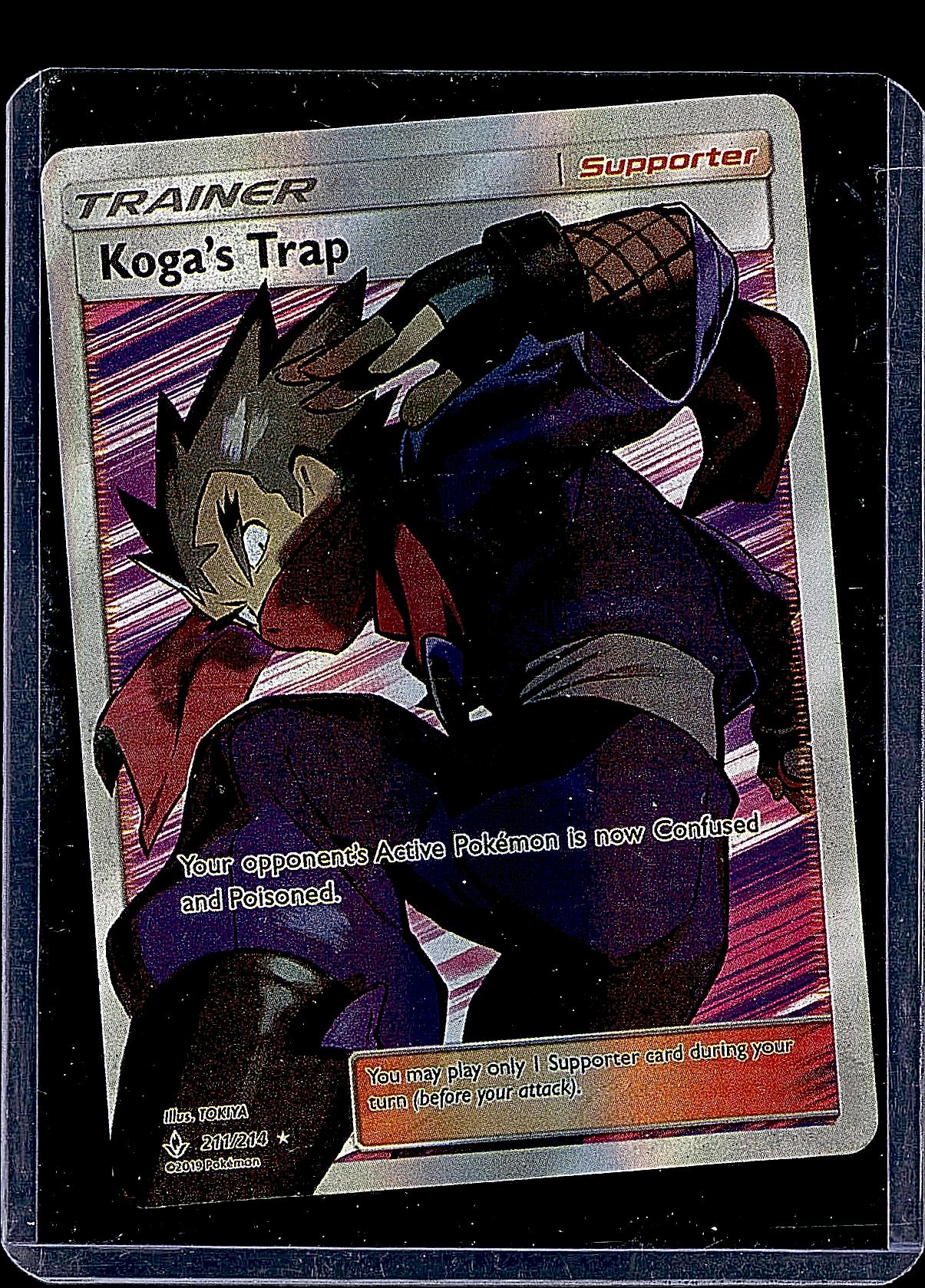 SM - Unbroken Bonds #211/214 Koga's Trap (Full Art)