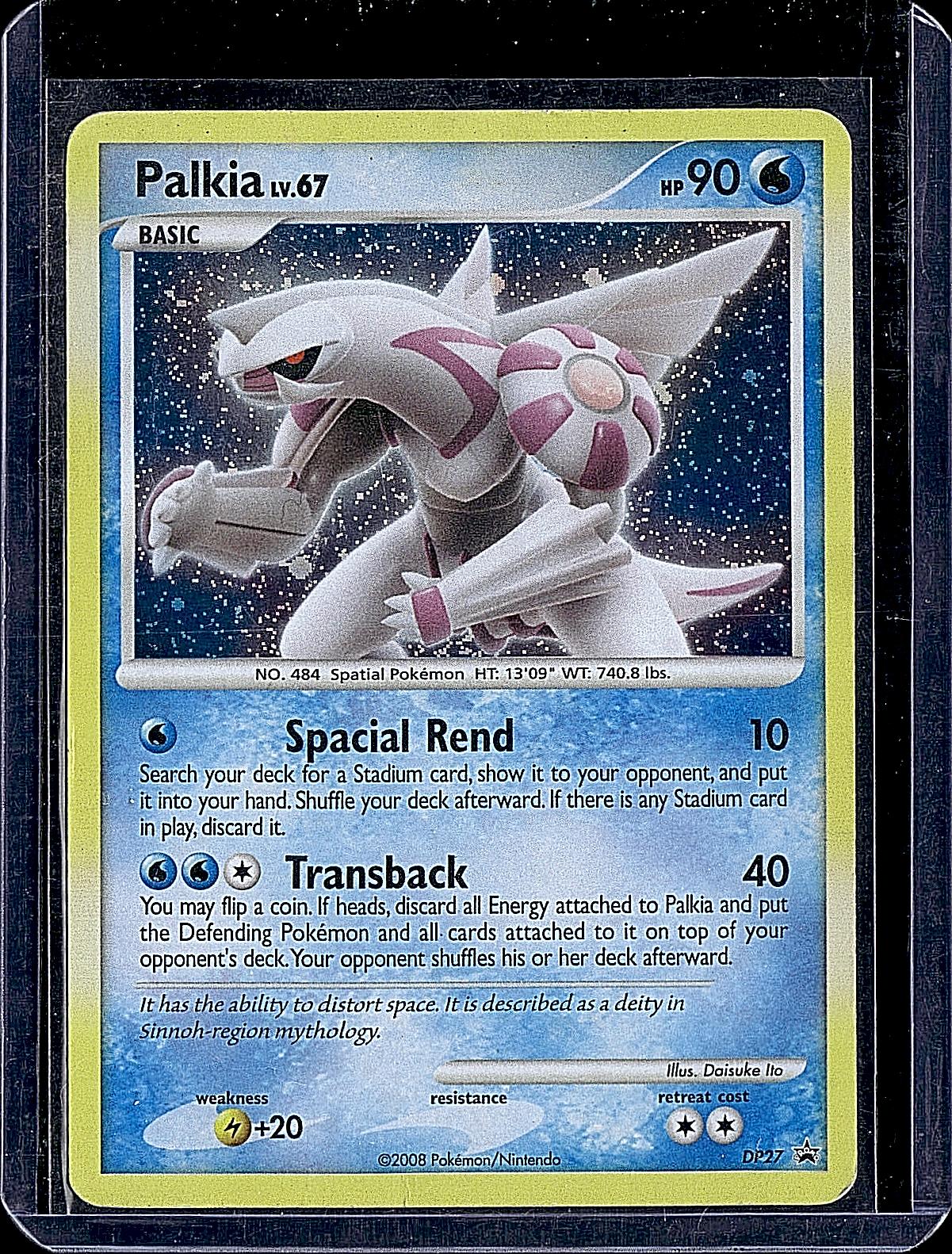 Diamond and Pearl Promos #DP27 Palkia
