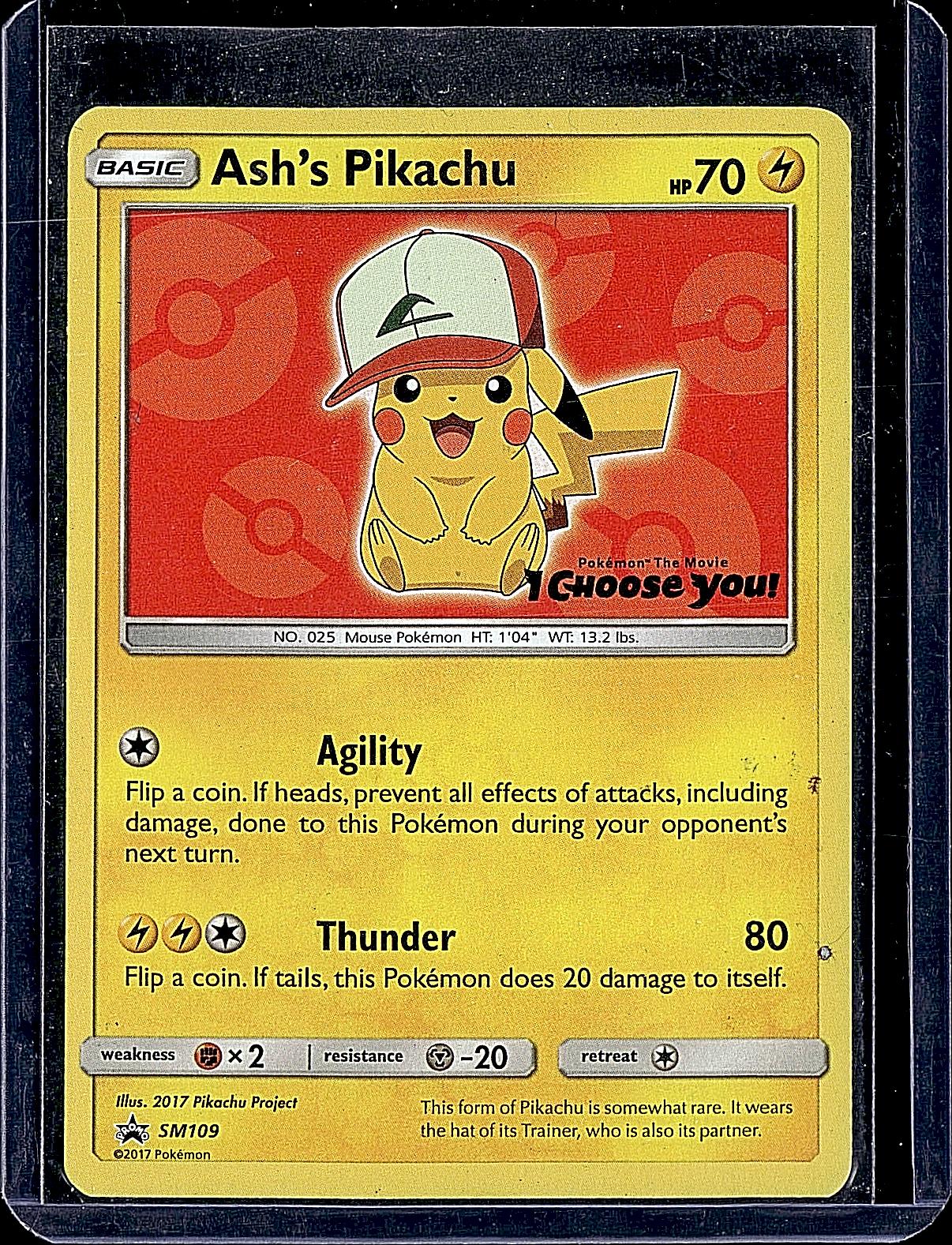 SM Promos #SM109 Ash's Pikachu