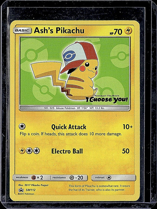 SM Promos #SM112 Ash's Pikachu