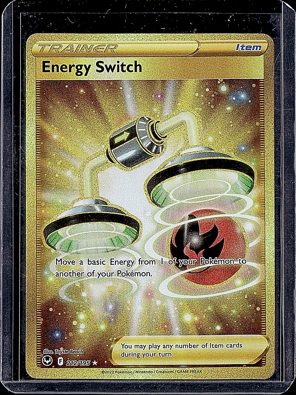 SWSH12: Silver Tempest #212/195 Energy Switch (Secret)