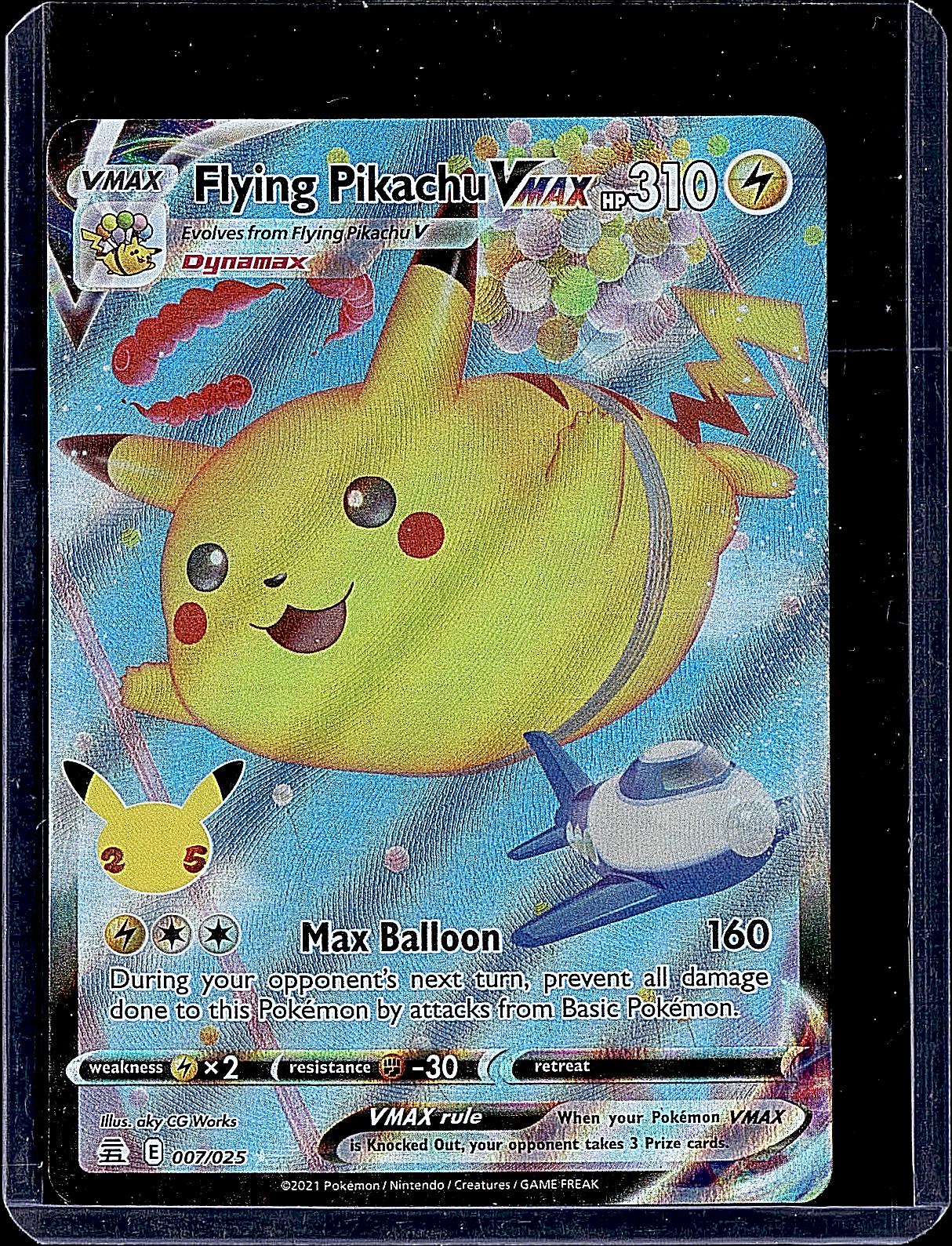 Celebrations #007/025 Flying Pikachu VMAX