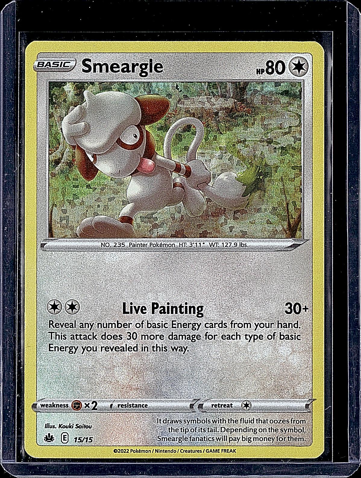McDonald's Promos 2022 #015/015 Smeargle
