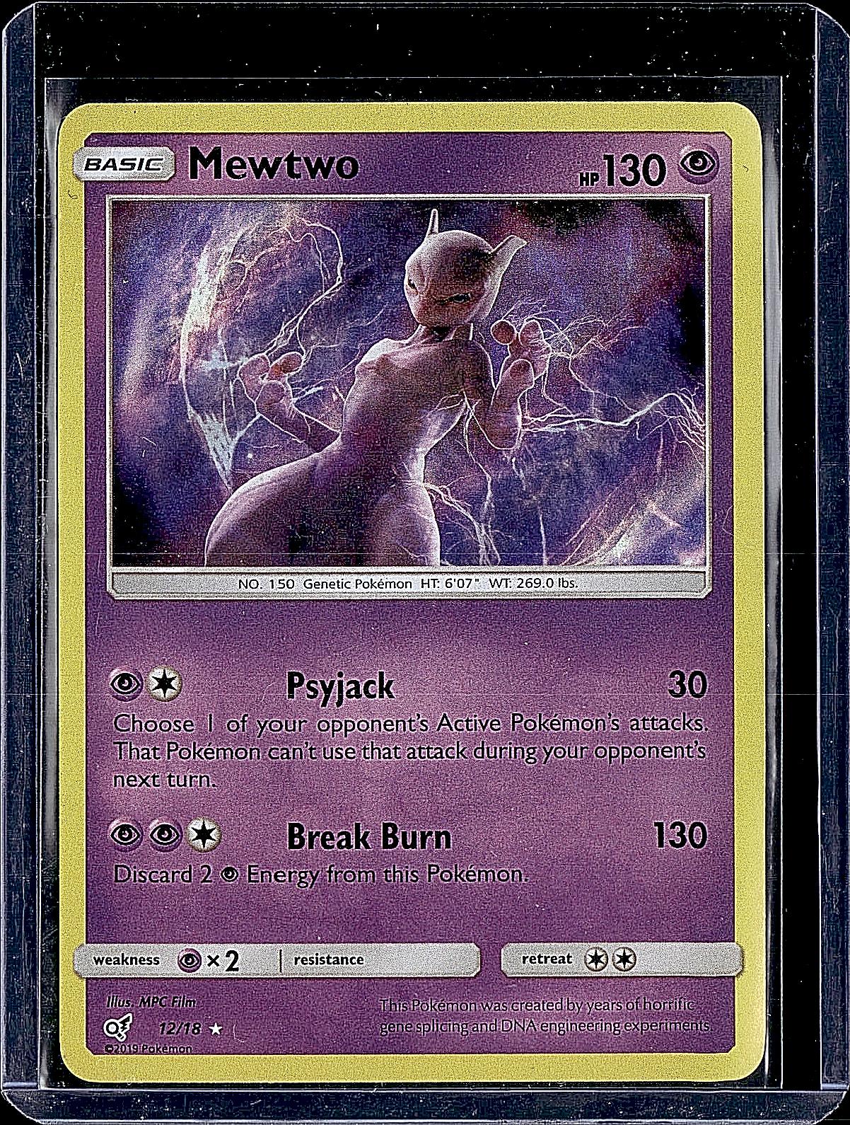 Detective Pikachu #12/18 Mewtwo