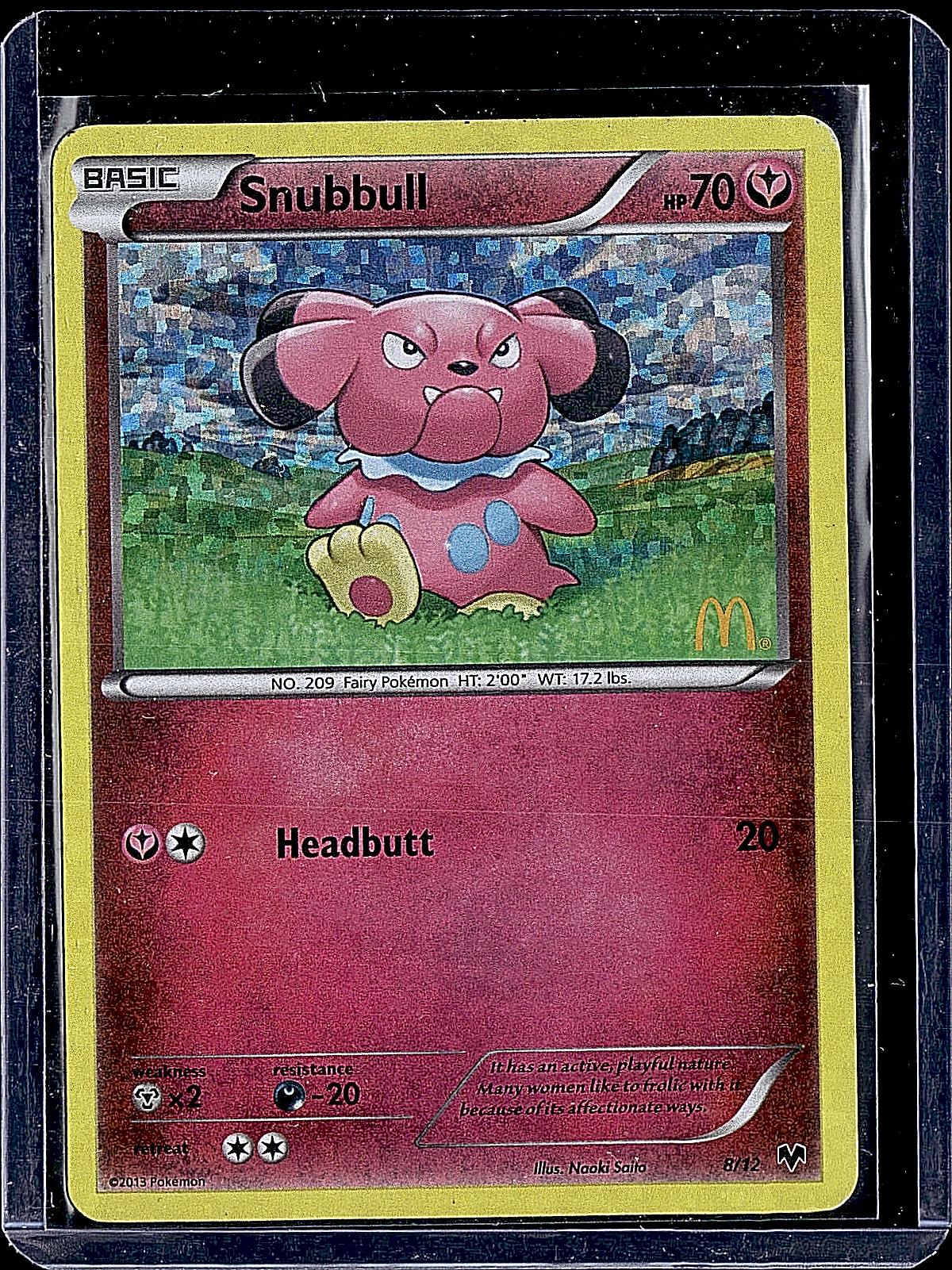 McDonald's Promos 2014 #008/012 Snubbull