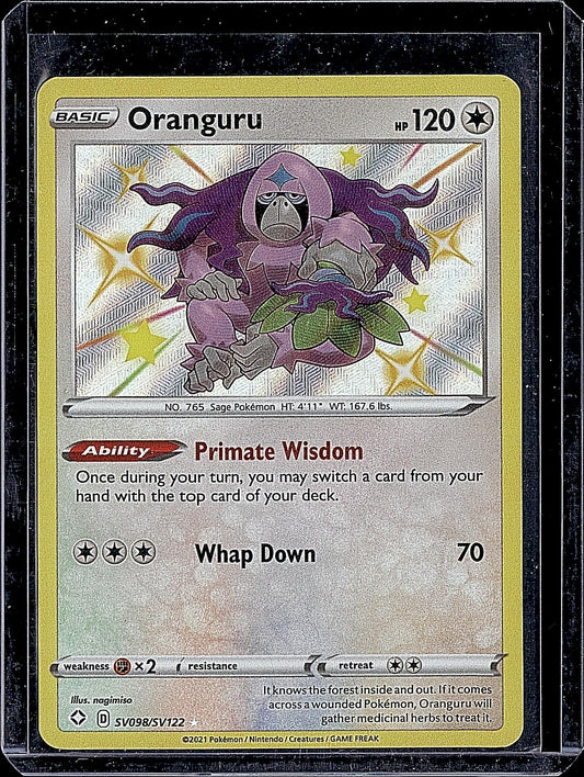 Shining Fates: Shiny Vault #SV098/SV122 Oranguru