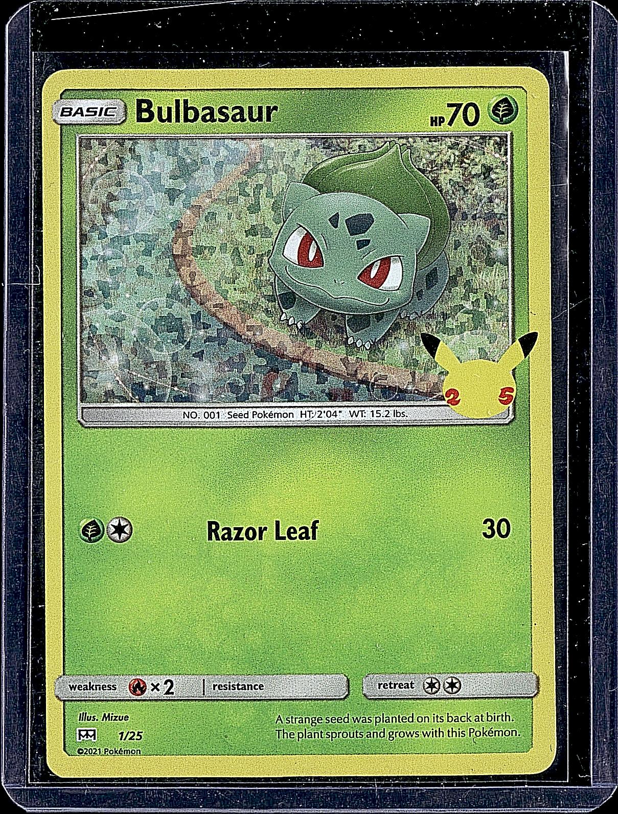 McDonald's 25th Anniversary Promos #001/025 Bulbasaur
