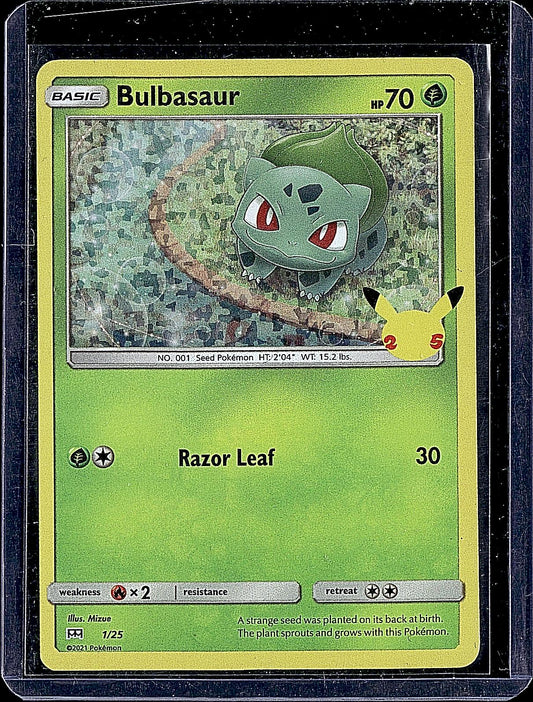 McDonald's 25th Anniversary Promos #001/025 Bulbasaur