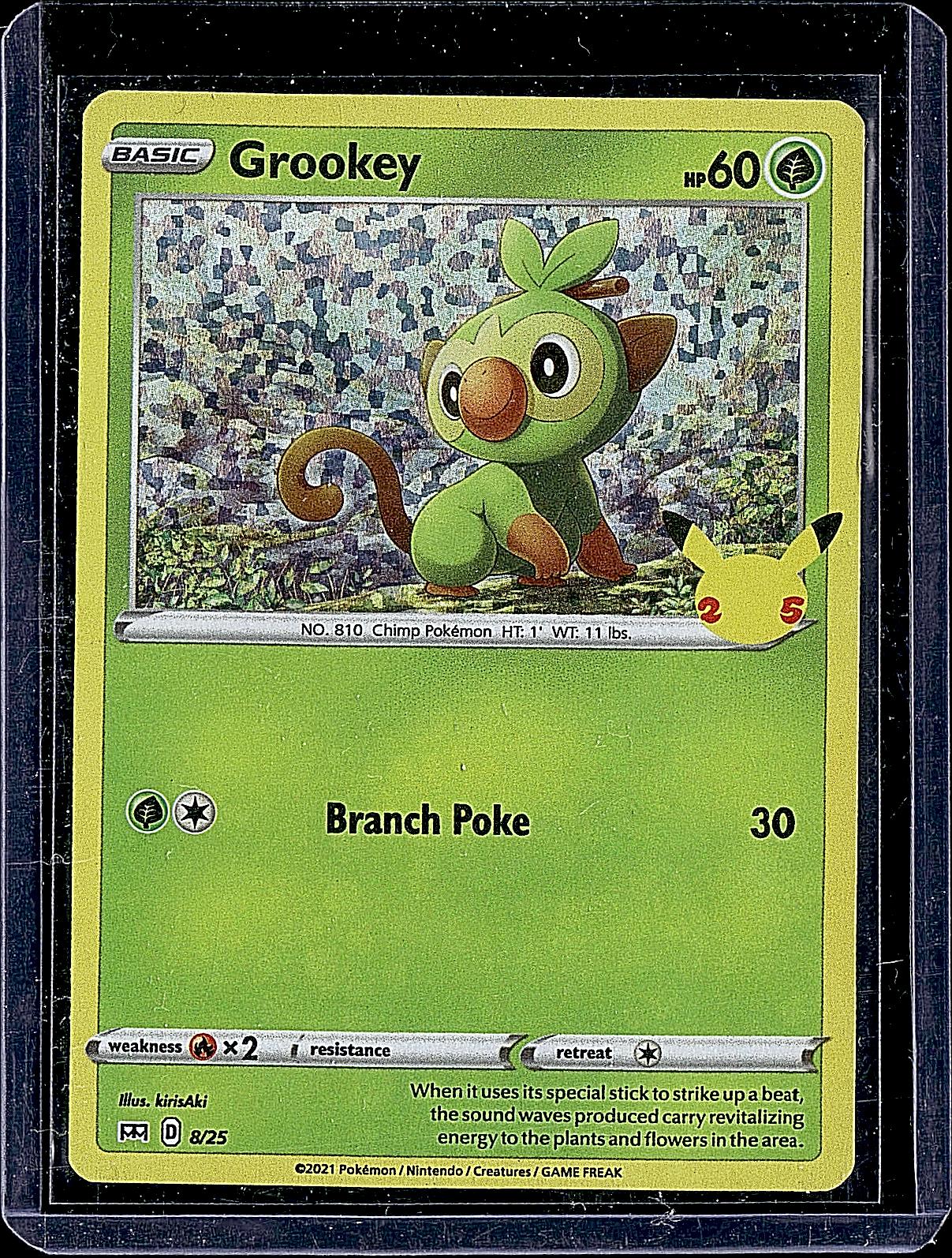 McDonald's 25th Anniversary Promos #008/025 Grookey
