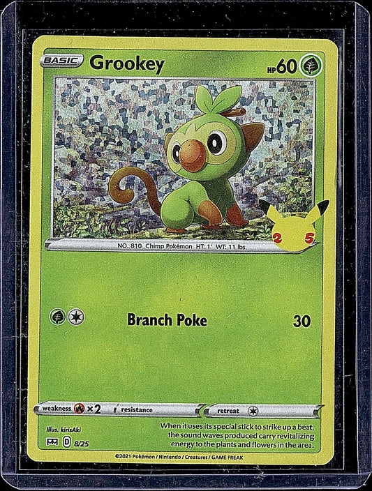 McDonald's 25th Anniversary Promos #008/025 Grookey
