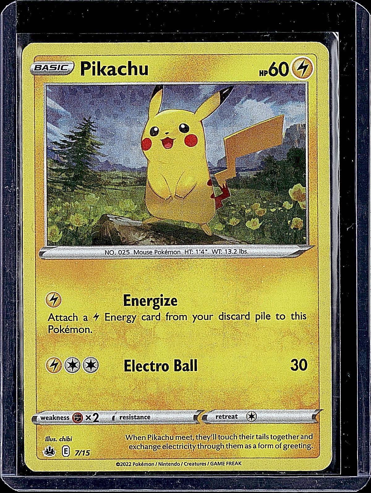 McDonald's Promos 2022 #007/015 Pikachu