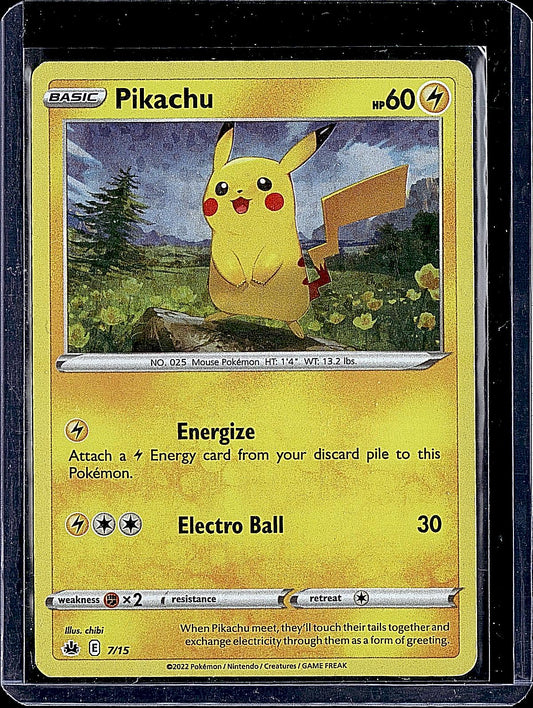 McDonald's Promos 2022 #007/015 Pikachu