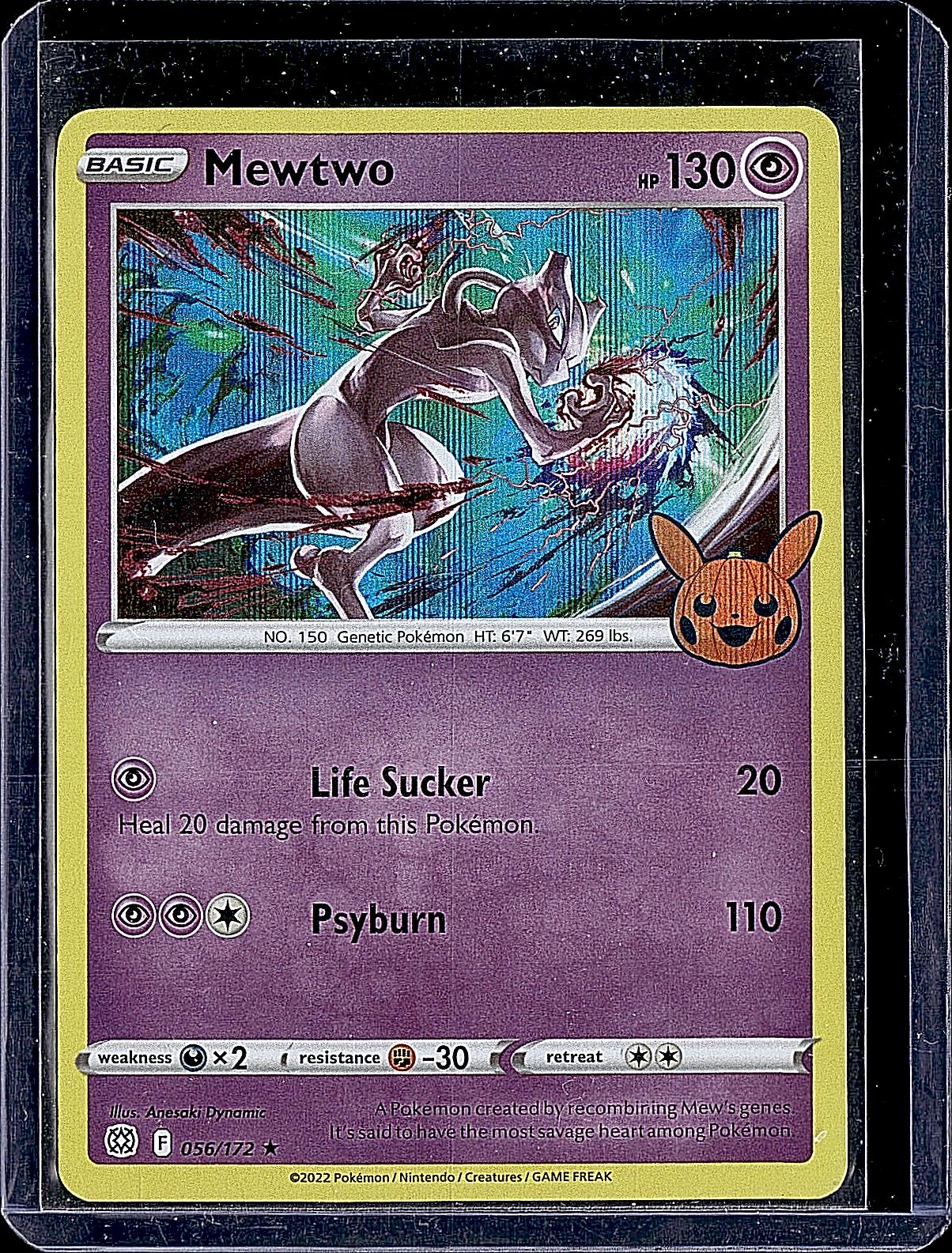 Trick or Trade BOOster Bundle #056/172 Mewtwo