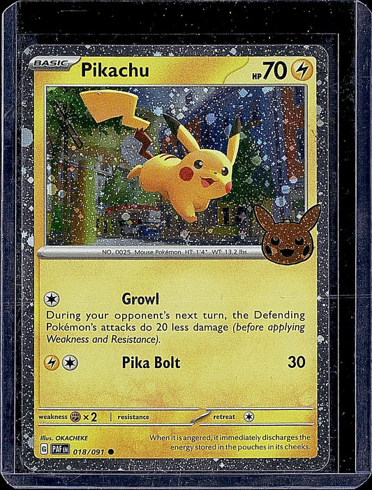 Trick or Trade BOOster Bundle 2024 #018/091 Pikachu