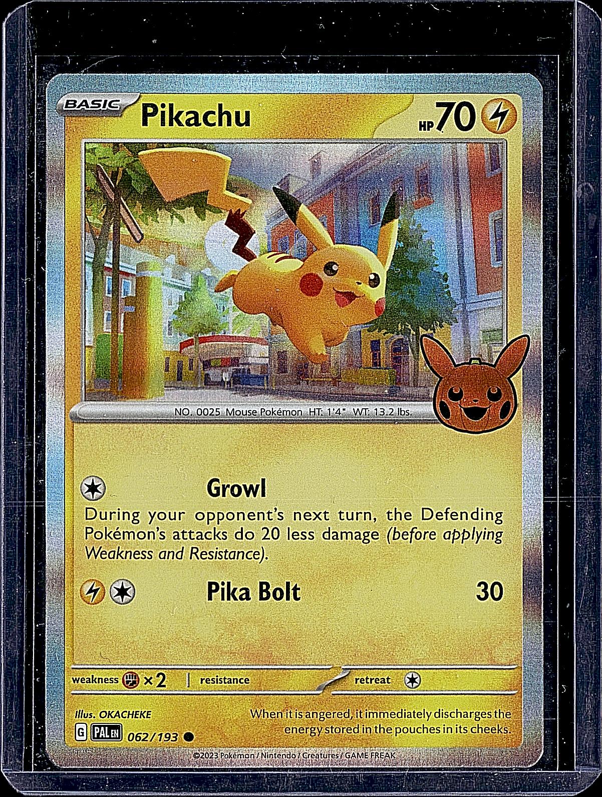 Trick or Trade BOOster Bundle 2023 #062/193 Pikachu